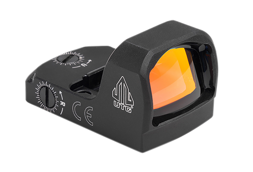 Leapers OPRMR20R OP3 Micro Single Dot Black Anodized 1x 4 MOA Red Dot Reticle