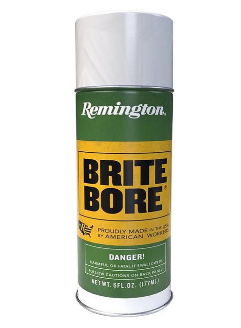 Remington Accessories 18394 Brite Bore  Removes Carbon, Powder, Lead, Plastic Fouling 6 oz Aerosol