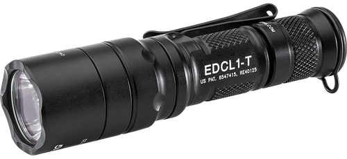 SureFire EDCL1T Everyday Carry Light 1  Black Anodized 5/500 Lumens White LED