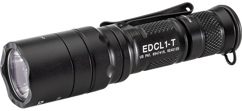 SureFire EDCL1T Everyday Carry Light 1  Black Anodized 5/500 Lumens White LED