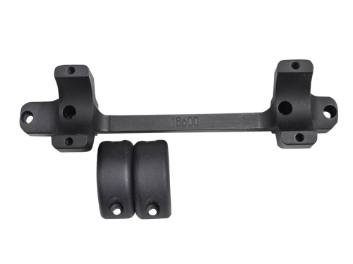 DNZ 18600 Game Reaper-Winchester Scope Mount/Ring Combo Matte Black 1"