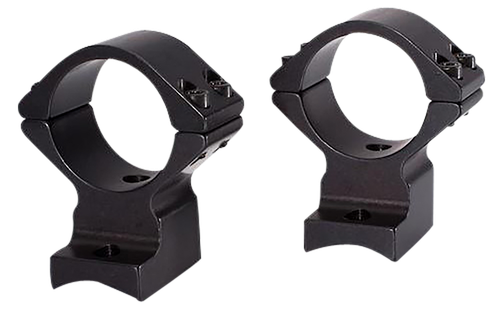 Talley 930734 Scope Mount/Ring Combo  Black Anodized 1" Tube Weatherby Vanguard Low Rings