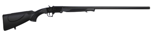 ATI ATIG20NMD26 Nomad 20 Gauge Break Open 3" 1rd 26" Matte Black Single Shot Vent Rib Barrel & Receiver, Fixed Black Synthetic Stock