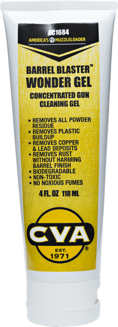 CVA AC1684 Barrel Blaster Wonder Gel Against Lead Build Up 4 oz Squeeze Tube