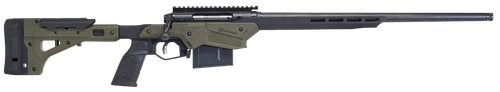 Savage Arms 57550 Axis II Precision 243 Win 10+1 22", Matte Black Barrel/Rec, OD Green Adjustable MDT Aluminum Chassis, Polymer Grip