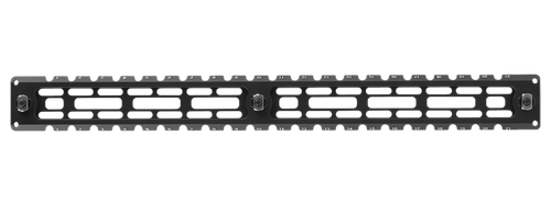 Leapers TLUMA04 ARCA Rail 9 Slot M-LOK  Matte Black Anodized Aluminum 14.20" Long M-LOK Mount