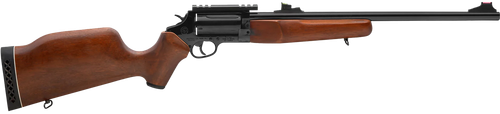 Rossi SCJ4510 Circuit Judge  45 Colt (LC) Caliber or 410 Gauge with 5rd Capacity, 18.50" Barrel, Polished Black Metal Finish & Hardwood Monte Carlo Stock Right Hand (Full Size)