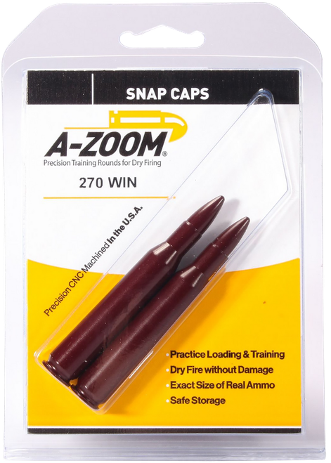 A-Zoom 12224 Rifle Snap Cap 270Win 2Pack