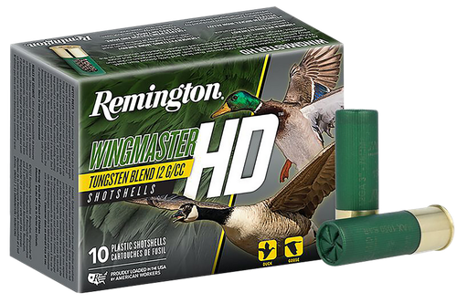 Remington Ammunition 20873 Wingmaster HD  12Gauge 3" 1 1/4oz 4Shot 10 Per Box/10 Case