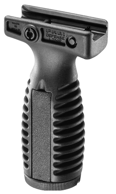FAB Defense FXTAL4B TL-4 Tactical Vertical Foregrip Ergonomic & Ventilated w/Waterproof Anti Rattle Storage Compartment Black Fiberglass Reinforced Polymer