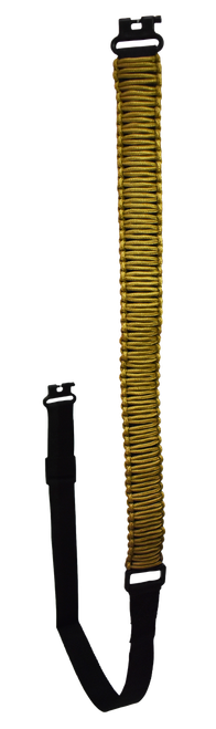 Outdoor Connection PXPBCBDS Express Sling Coyote Brown/Black Paracord 46" OAL Adjustable Rifle/Shotgun