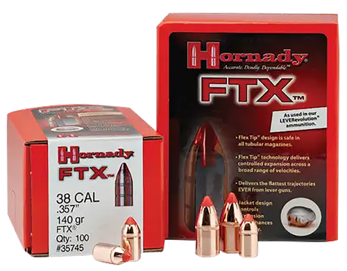 Hornady 4305 FTX  44 Cal .430 265 gr Flex Tip eXpanding 50 Per Box/ 15 Case