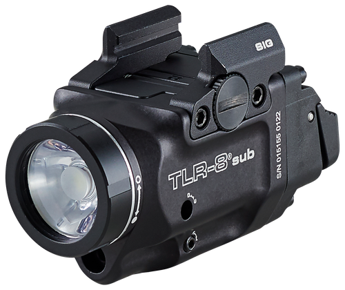 Streamlight 69417 TLR-8 Sub Gun Light with Red Laser  Black Anodized 500 Lumens White LED Sig Sauer P365