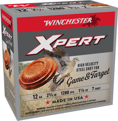 Winchester Ammo WE12GTH7 Super X Xpert High Velocity 12Gauge 2.75" 1 1/8oz 7Shot 25 Per Box/10 Case