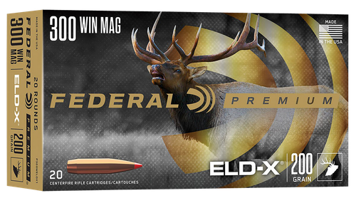 Federal P300WELDX1 Premium ELD-X 300WinMag 200gr 20 Per Box/10 Case