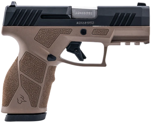 Taurus 1-GX2931B GX2  9mm Luger 13+1 3.37" Matte Stainless Steel Barrel, Matte Black Serrated Stainless Steel Slide, Brown Polymer Frame w/Picatinny Rail, Polymer Grip