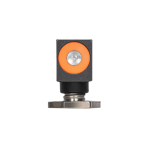 Night Fision GLK000001OGX Tritium Front Sight for Glock  Green/Tritium Orange Outline Glock 17/17L/19/22