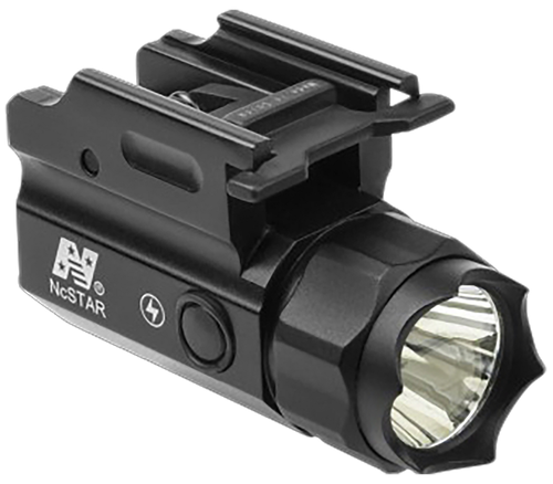 NcStar ACQPTF Compact Flashlight QR w/Strobe  Black 150 Lumens White Cree LED