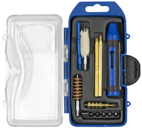DAC GM45P GunMaster Cleaning Kit 44 Cal & 45 Cal Pistol/14 Pieces Black/Blue