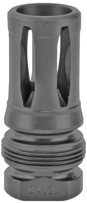 Dead Air DA121 Xeno Flash Hider Black Nitride 4140 Steel with 1/2"-28 tpi Threads, 2.16" OAL & .99" Diameter