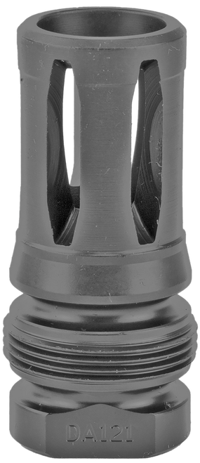 Dead Air DA121 Xeno Flash Hider Black Nitride 4140 Steel with 1/2"-28 tpi Threads, 2.16" OAL & .99" Diameter