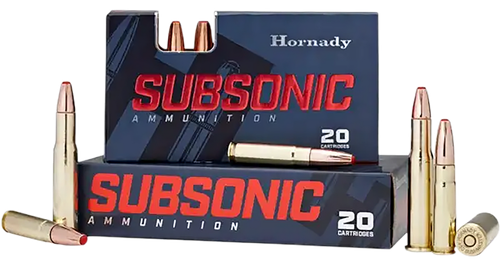 Hornady 82247 Subsonic Rifle 450Bushmaster 395gr Sub X 20 Per Box/10 Case