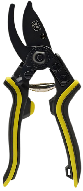Hawk HWKPRUNER Hand Pruner  Black/Yellow Aluminum