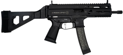 Grand Power 850003223117 Stribog SP9A3 9mm Luger 30+1 Black SB Tactical Brace