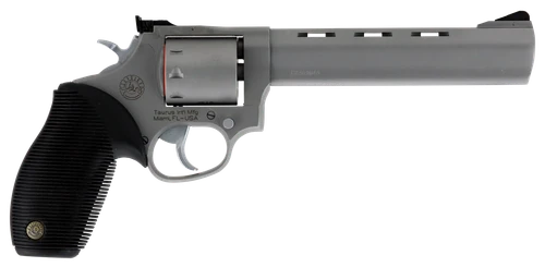 Taurus 2992069 Tracker 992 22 LR or 22 WMR 9rd 6.50" Vent Rib Barrel, Overall Matte Finish Stainless Steel & Black Ribber Grip Includes Cylinder