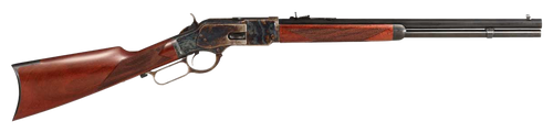 Taylors & Company 550221COM 1873 Comanchero Uberti Full Size 45 Colt (Long Colt) 10+1 20" Blued Octagon Barrel, Color Case Hardened Steel Receiver, Walnut Fixed Stock, Right Hand