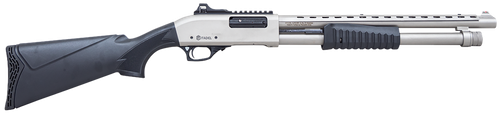 Citadel FRMN1220SYN Mariner  12 Gauge Pump 3" 4+1 18.50" Black Full Heat Shield Barrel, Black Picatinny Rail Steel Receiver, Fixed Black Synthetic Stock