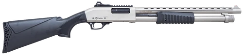 Citadel FRMN1220SYN Mariner  12 Gauge Pump 3" 4+1 18.50" Black Full Heat Shield Barrel, Black Picatinny Rail Steel Receiver, Fixed Black Synthetic Stock