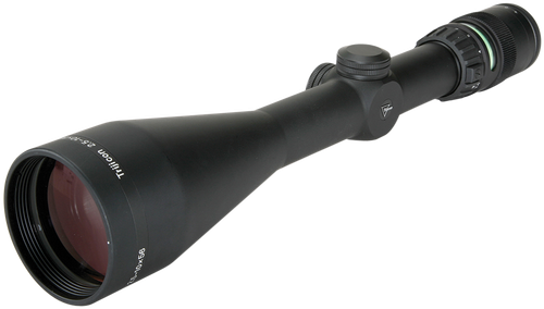 Trijicon 200024 AccuPoint  Black Hardcoat Anodized 2.5-10x56mm 30mm Tube Illuminated Duplex Crosshair w/Green Dot Reticle