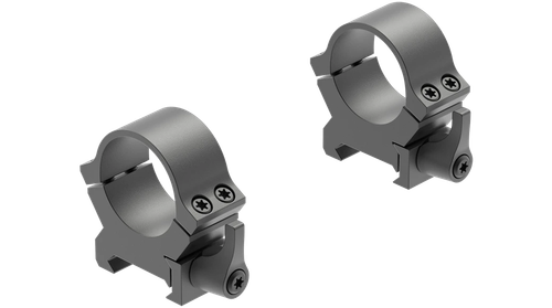 Leupold 174068 QRW2 Cross-Slot  Matte Black 1" Medium