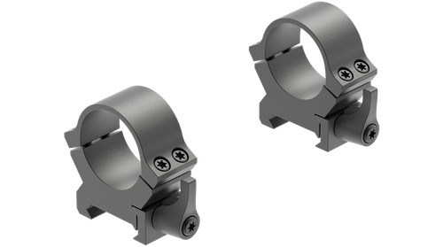 Leupold 174068 QRW2 Cross-Slot  Matte Black 1" Medium