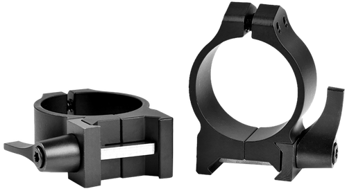 Warne 213LM Vertical Rings Maxima Matte Black 30mm Low Quick Detach 0 MOA