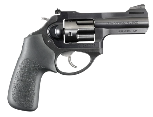 Ruger 5431 LCRx  Small Frame 38 Special +P 5rd 3" Matte Black Steel Barrel, Black PVD Cylinder, Matte Black Aluminum Frame, Hogue Tamer Monogrip, Transfer Bar Safety, Exposed Hammer