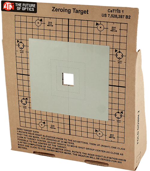 ATN ACMKIRTGPK Thermal Target  Zeroing Target/ Cardboard 3 Targets