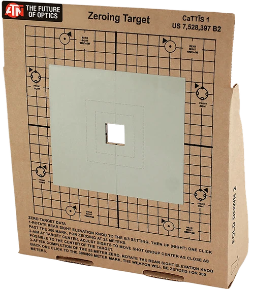 ATN ACMKIRTGPK Thermal Target  Zeroing Target/ Cardboard 3 Targets