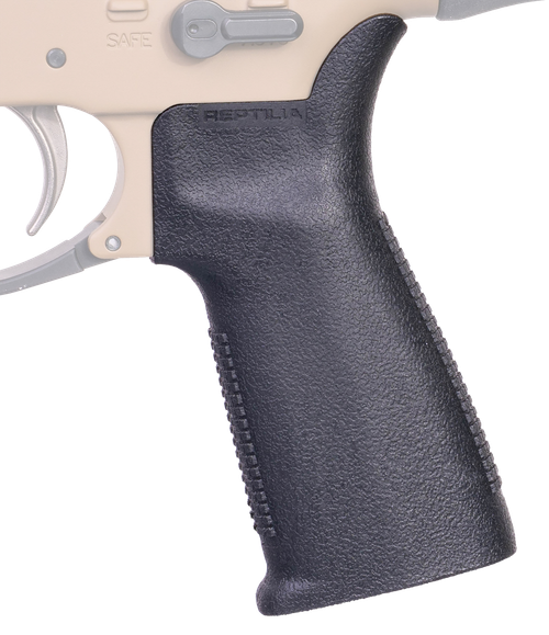 Reptilia LLC 100133 CQG Grip Black Nylon Fits AR15/AR10/SR25/MCX/FN SCAR 16/17