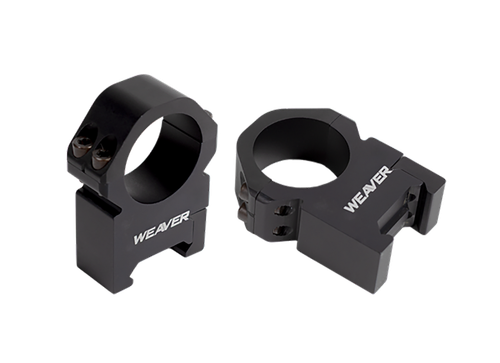 Weaver Mounts 48388 Precision  Black Aluminum 30mm Tube Extra High
