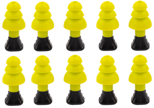 Allen 4122 Silicone Ear Plugs  26 dB Yellow 5 Pair