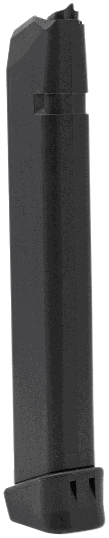 Kci Usa Inc KCIMZ008 Glock  33rd Extended 9mm Luger Compatible w/ Glock 17/26/19 Black Polymer