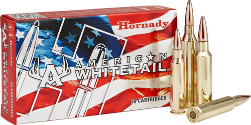 Hornady 82204 American Whitetail  300WSM 165gr InterLock Round Nose 20 Per Box/10 Case