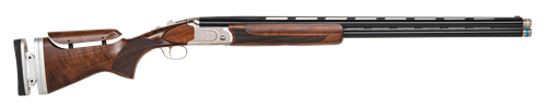 Mossberg 75474 Gold Reserve  12 Gauge 30" 2rd 3" Polished Silver with Scroll & Inlay Engraved Rec Satin Black Walnut Fixed Stock Right Hand Full Size Includes Ext. Sport Set Chokes (5)