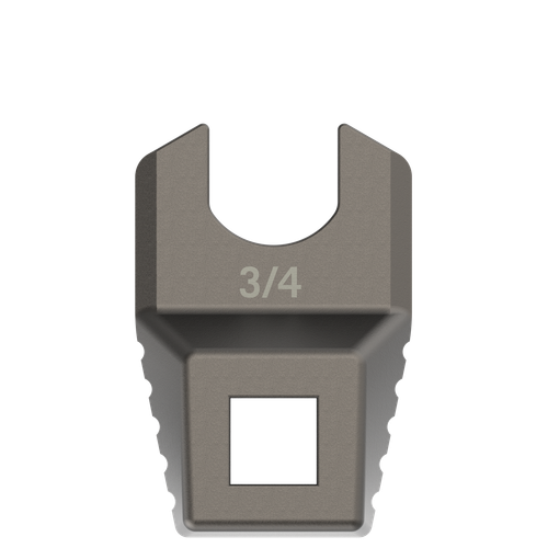 Real Avid AVMF34MDW Master -Fit Muzzle Device Wrench Titanium Titanium/Stainless Steel AR-Platform Free-Float Handle