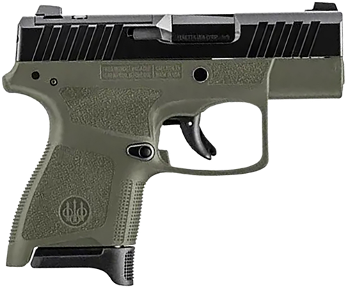 Beretta USA JAXN9278A1 APX A1 Carry Micro-Compact Frame 9mm Luger 8+1 3" Blued Steel Barrel, Black Serrated Steel Slide, OD Green Polymer Frame, Polymer Grip