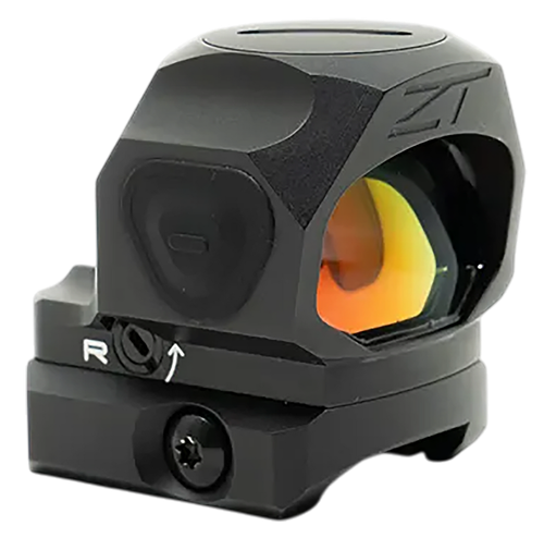 Zero Tech Optics TRAE28 Trace H.A.L.O Black 1x28mmx20mm 3 MOA Red Dot Reticle, Picatinny Rail/RMSc Footprint Mount