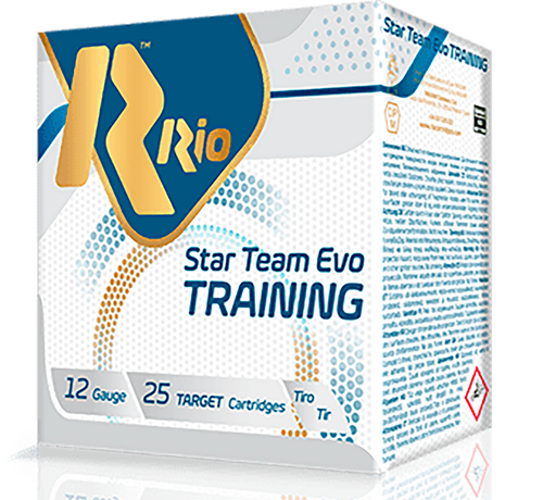 Rio Ammunition STT2875 Star Team EVO  12Gauge 2.75" 1oz 7.5Shot 25 Per Box/10 Case