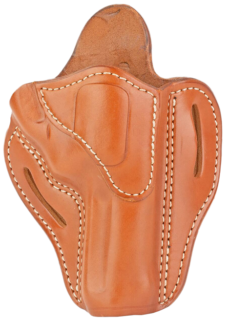 1791 Gunleather RVH2CBRR RVH2  OWB Size 02 Classic Brown Leather Belt Slide Fits Ruger GP100/S&W K Frame Right Hand
